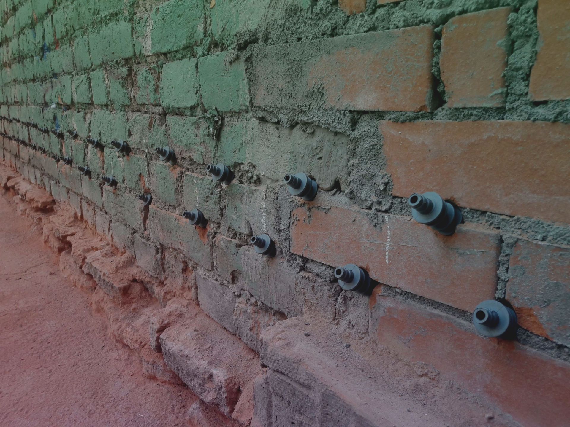 Работы по инъектированию