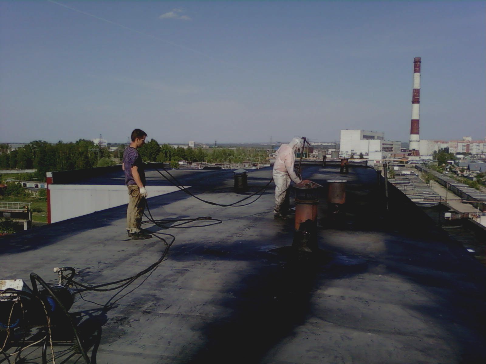 Гидроизоляция кровли