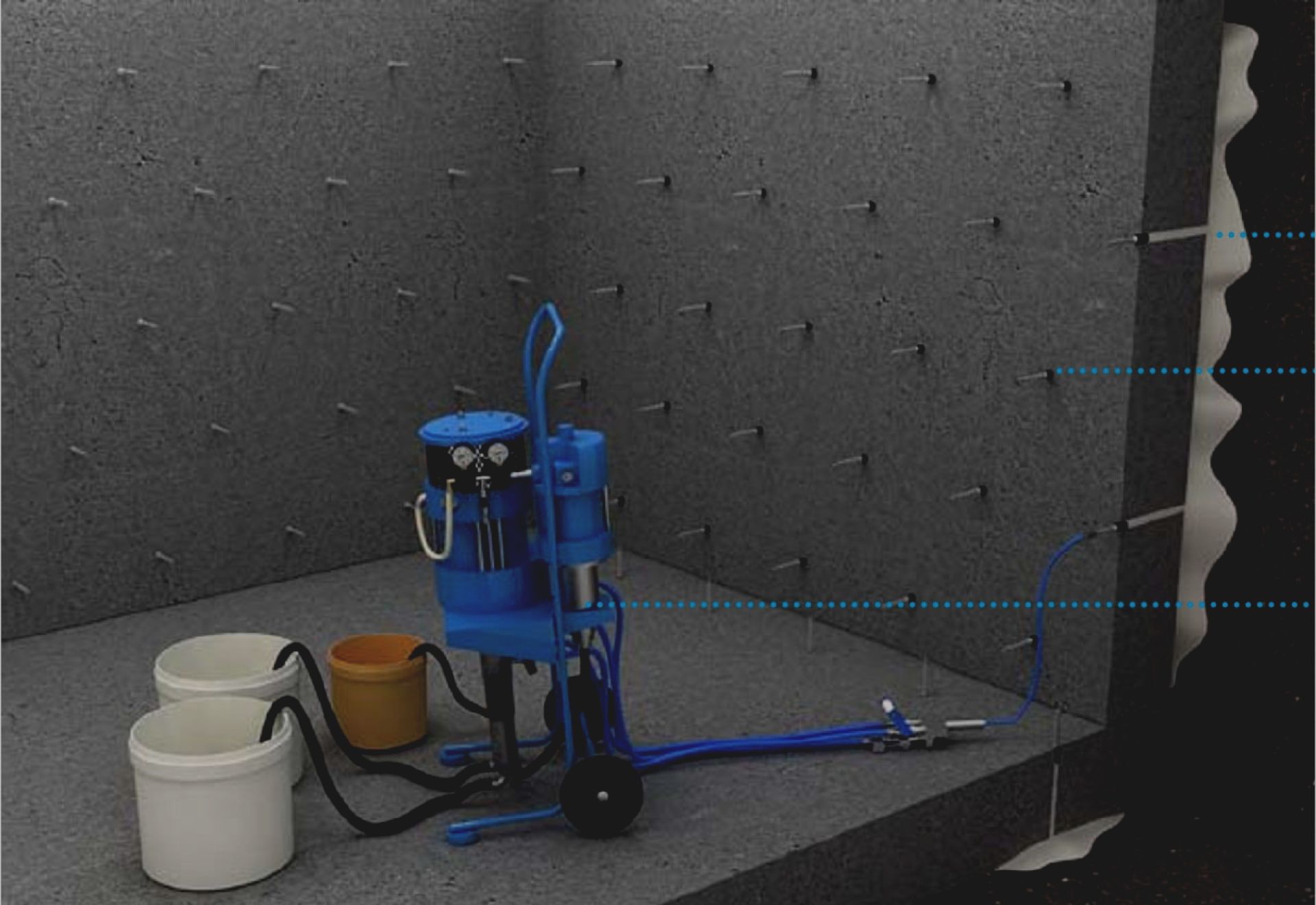 Усиление фундамента инъектированием c гарантией 5 лет