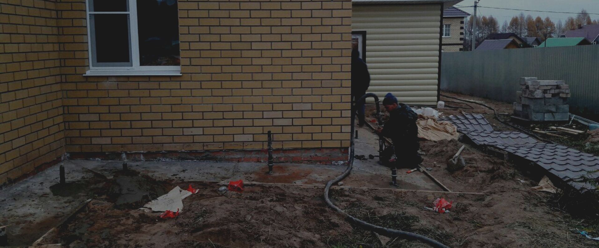 Усиление фундамента