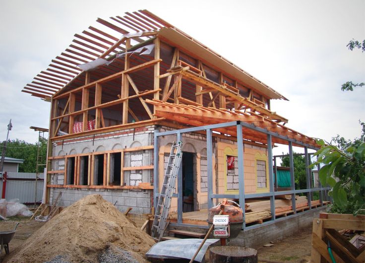 Реконструкция частных загородных домов и коттеджей