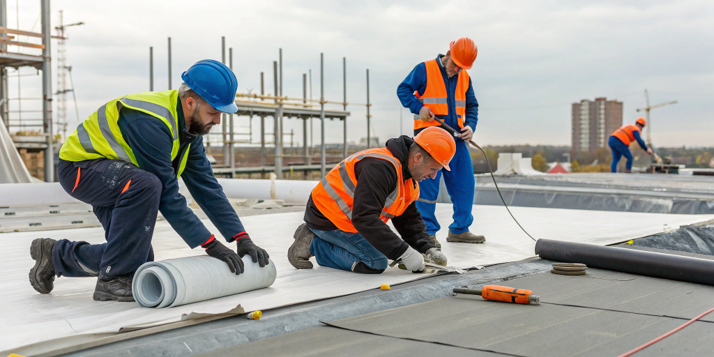 Монтаж ПВХ мембраны: технология, особенности, стоимость работ