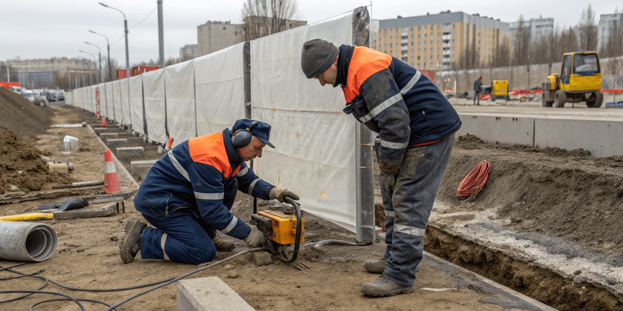 Акрилатные гели для создания противофильтрационной завесы в грунте