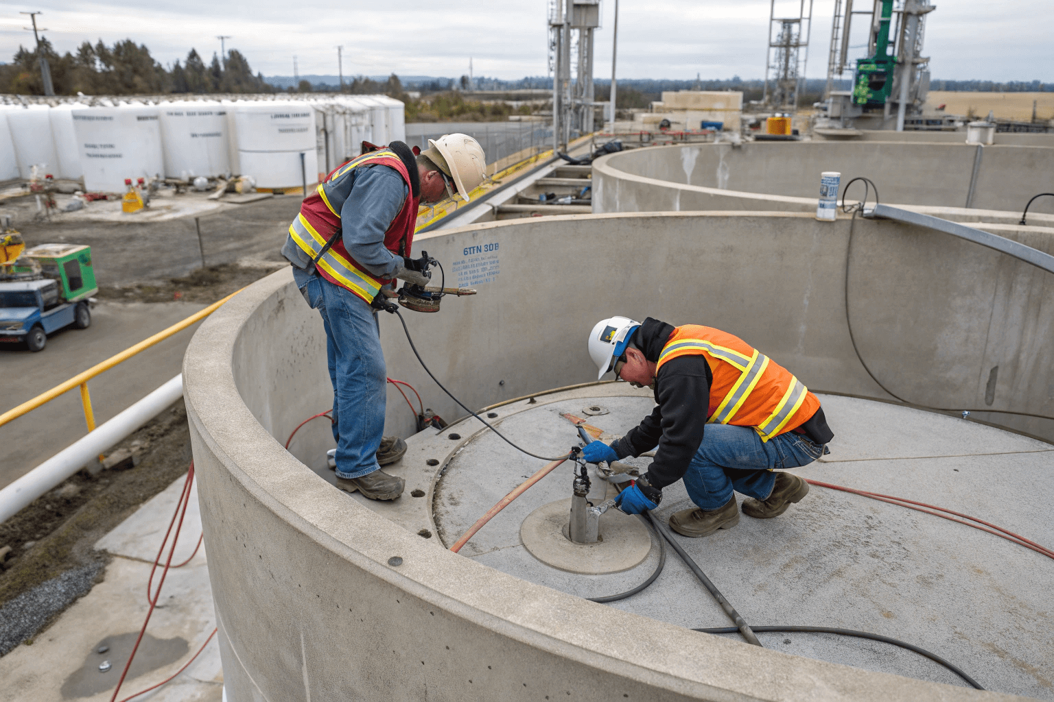 Ремонт бетонных резервуаров: современные методы и технологии от Ювикс Групп