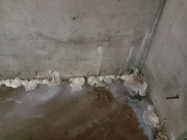 Гидроизоляция пола и стен д. Грачи Частный дом