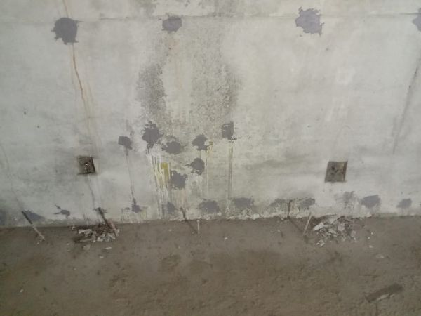 Гидроизоляция пола и стен д. Грачи Частный дом