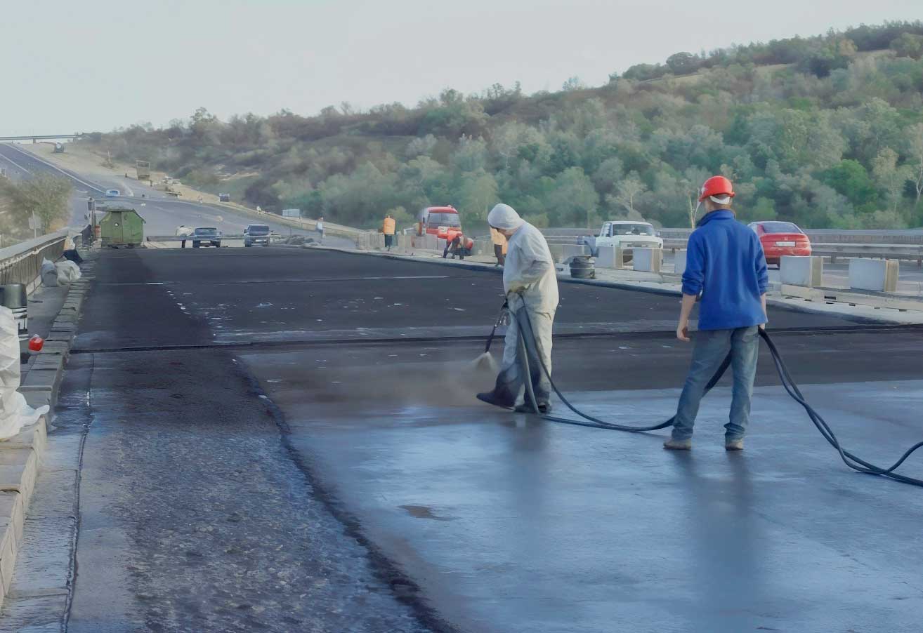 Гидроизоляция моста